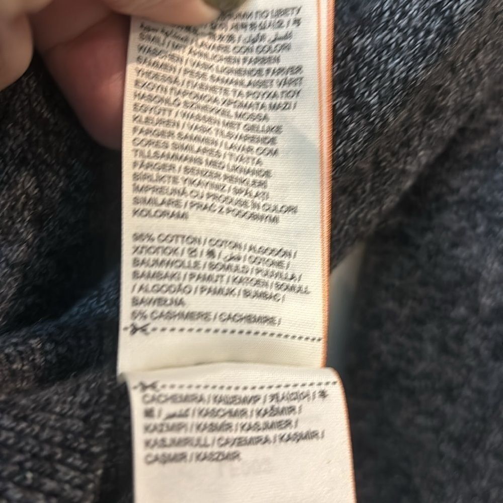 Superdry Harlo Crew Neck Sweater Cashmere Blend Medium​​​​​​​​​​​​ - Picture 7 of 13